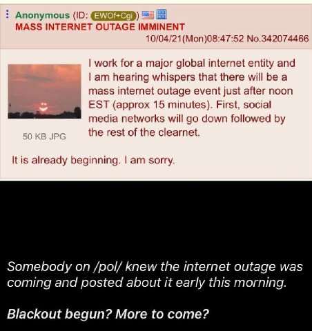 And /pol/ delivered
Timing was right