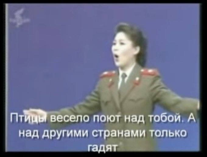 весело поют над тобои А над другими странами только гадят