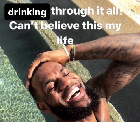 drinking through it Can't. believe this my life