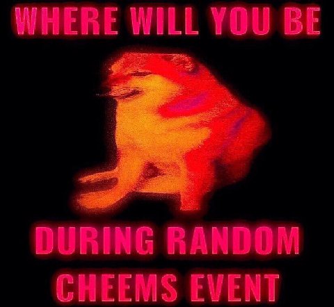 WILL YOU В CHEEM EVENT