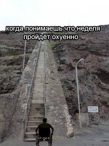 когда‘понимаешь что неделя пройдёт охуенно