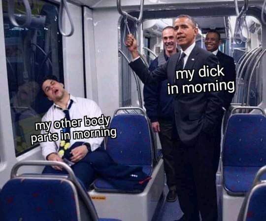 А my dick in morning body