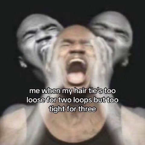 when tie loose}for two loops bUtitoo tight for three
