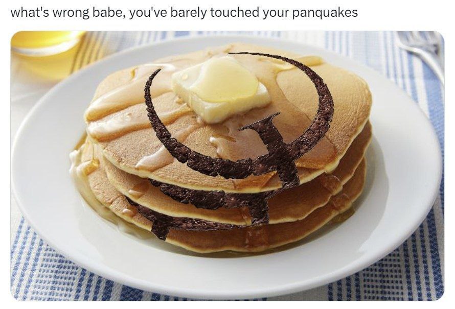 what's wrong babe, you've barely touched your panquakes 2» rene