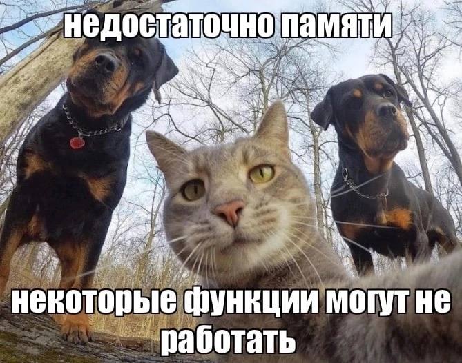 a A некоторые функции могут He работать