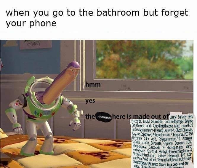 when you to the bathroom but forget your phone che Sodium pone Sodium Store in.a cool and