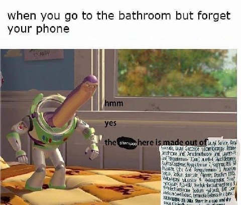when you to the bathroom but forget your phone che Sodium pone Sodium Store in.a cool and