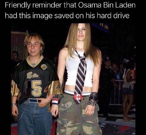 Friendly reminder that Osama Bin Laden had this image saved on his hard drive и Зла