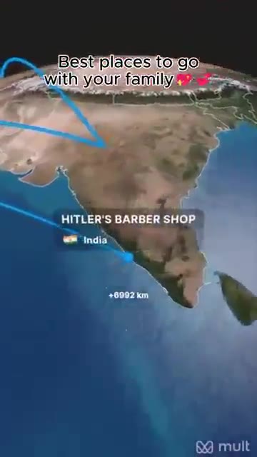 Withhyour family — with уоцгфаглйуе HITLER'S BARBER SHO Best places*to\gOuuums