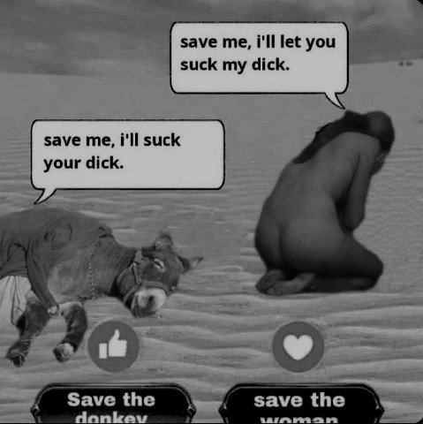 save me, i'll let you suck my dick. save me, suck your dick. Save the save the dankev