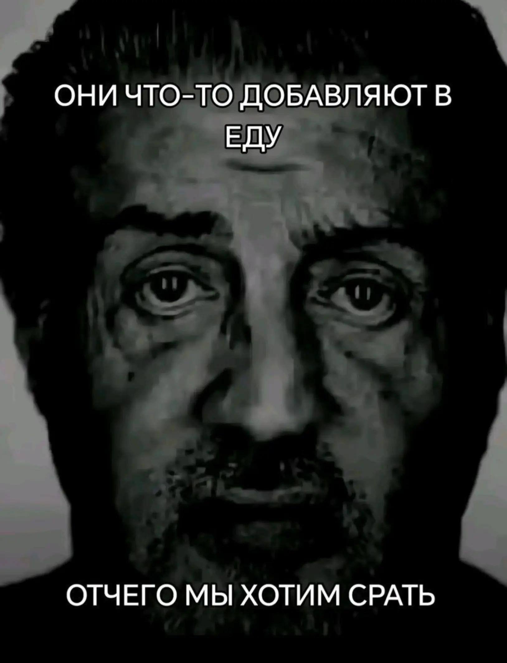ОНИ ЧТО-ТО ДОБАВЛЯЮТ В ЕДУ ОТЧЕГО МЫ ХОТИМ СРАТЬ