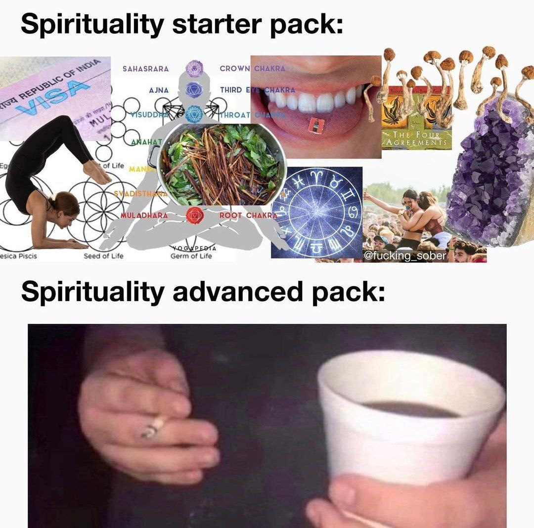 Spirituality starter pack: SAHASRARA CROWN АМА THIRD SUDD) ROOT. CHAK 3%. Seed of Lif Germ of Lif SO) advanced