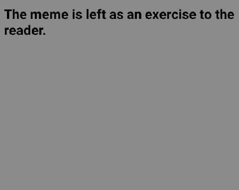 The тете is left as exercise to the reader.
