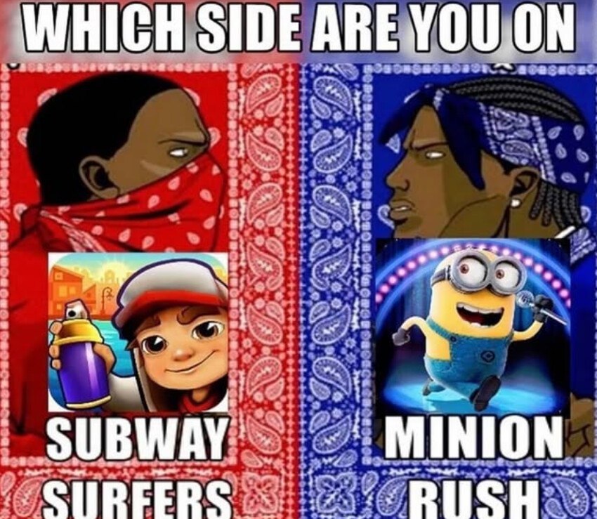 WHICH SIDE ON 7 6
