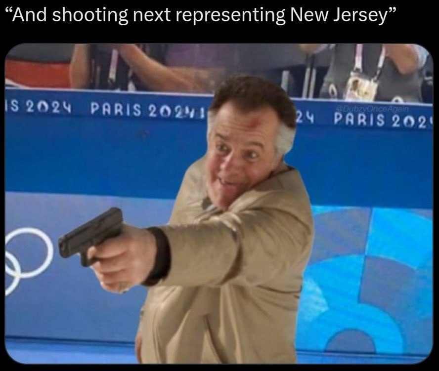 “And shooting next representing New Jersey” и