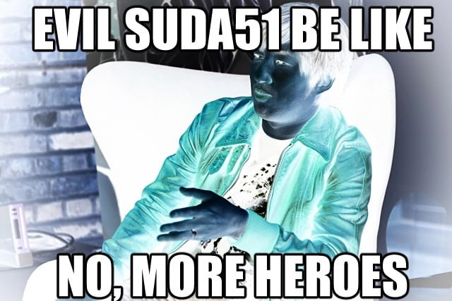 Дарсcинъ asked for Suda51 meme