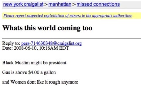 new york craigslist manhattan missed connections Please report suspected exploitation of minors to the appropriate authorities Whats this world coming too Reply to: pers-714630348 @craigslist.org Date