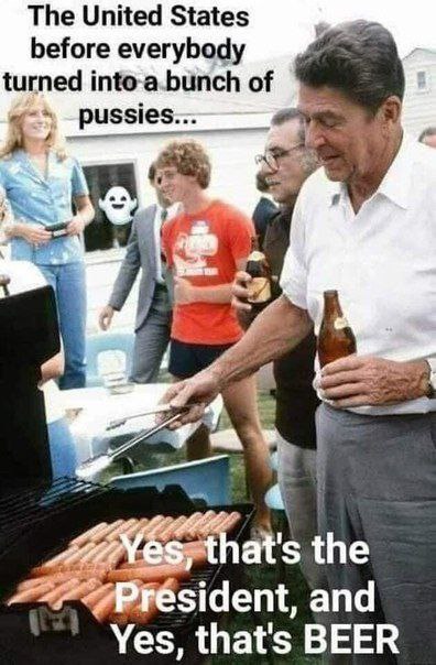 The United States before everybody turned into-a.bunch of pussies... at's the and Yes, that's BEER