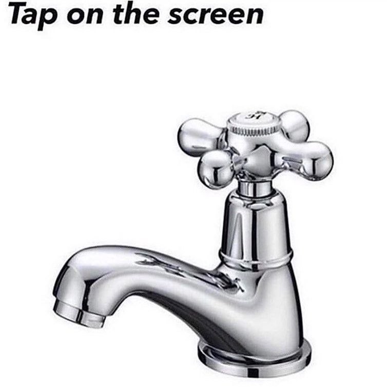 Tap on the screen