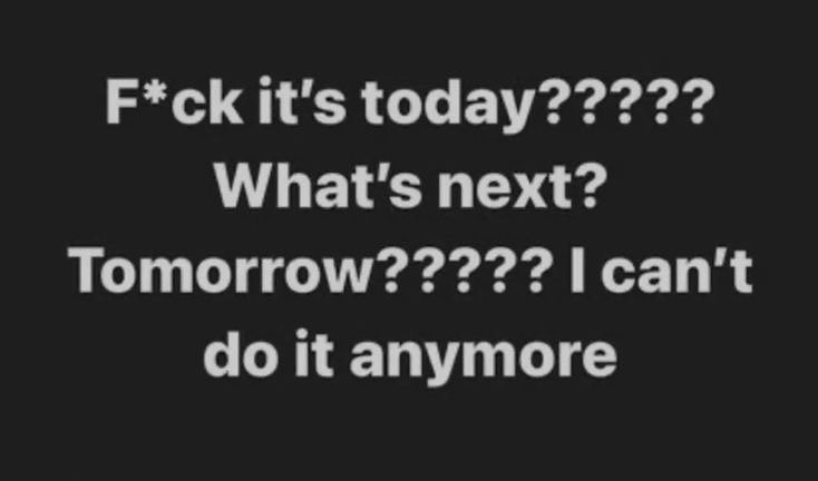 F*ck it's today????? What's next? it anymore