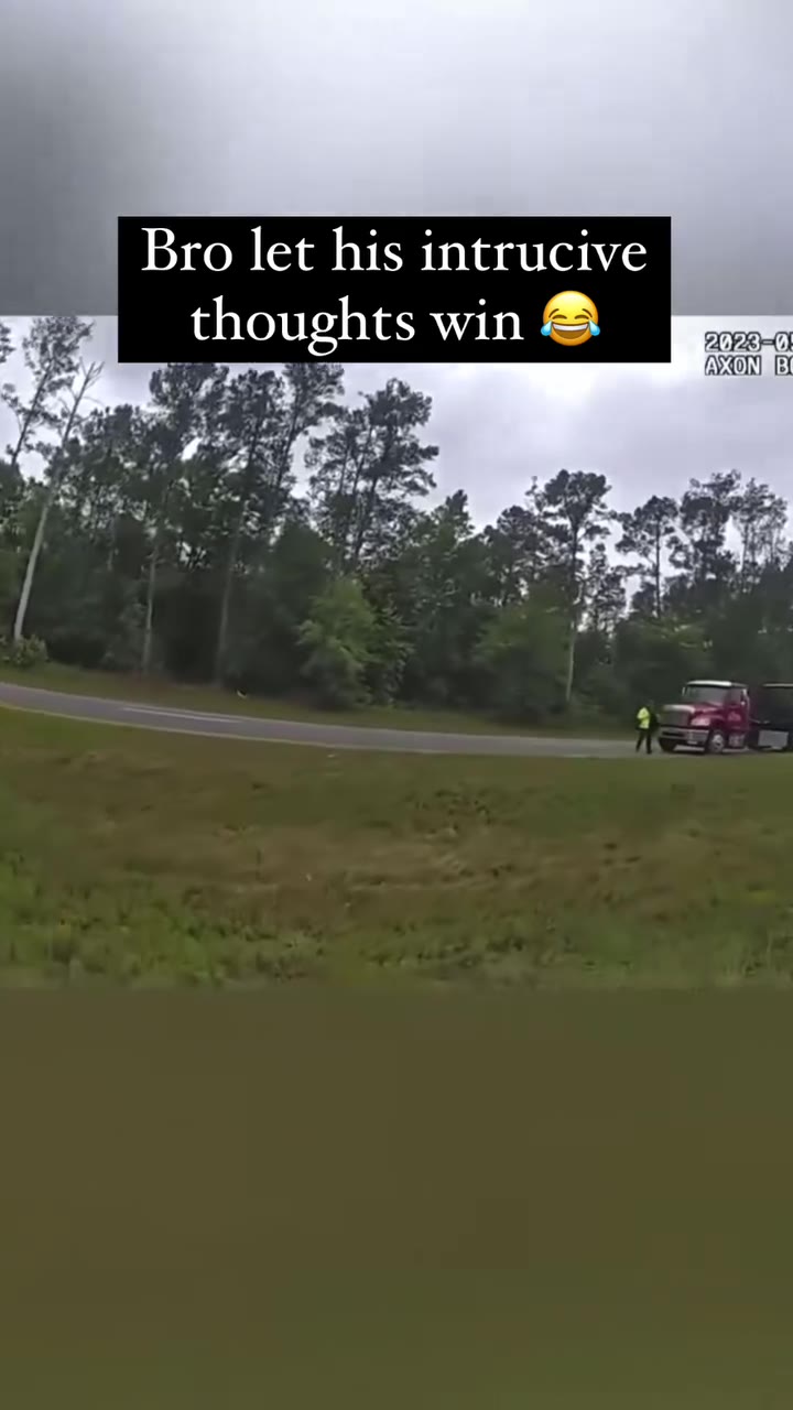 Bro let his intrucive thoughts win