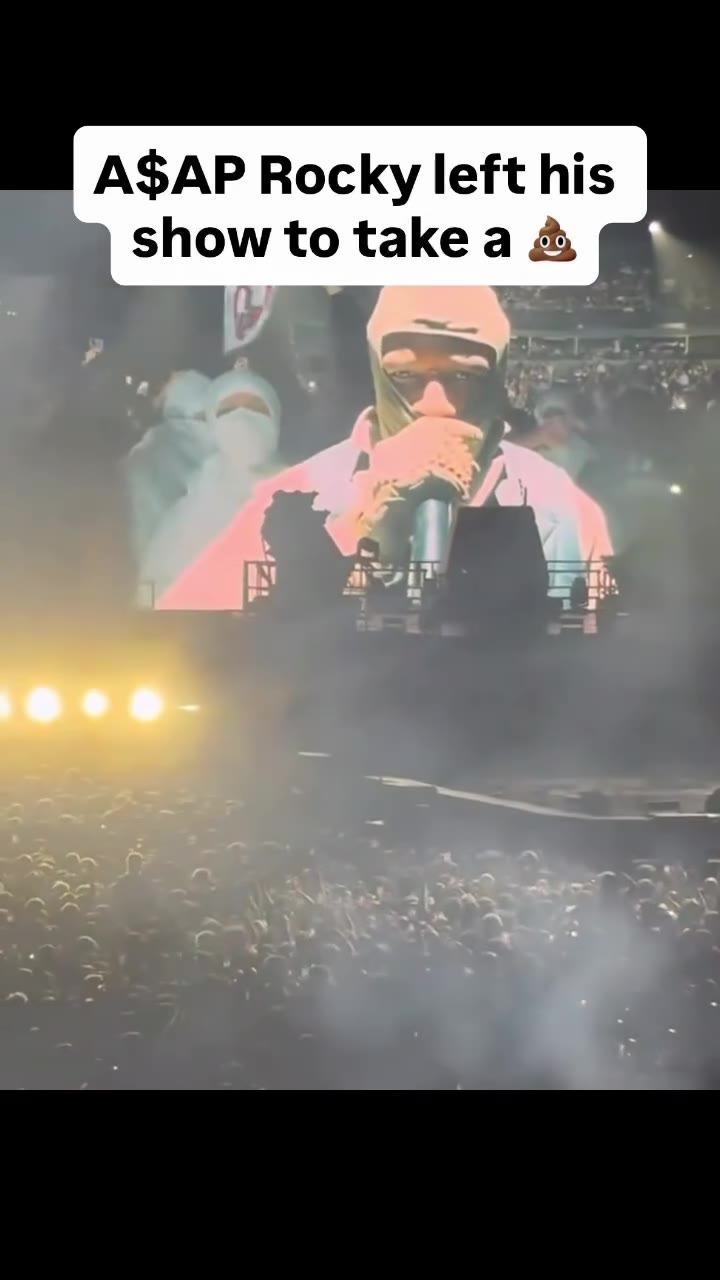 ASAP Rocky left his show to take