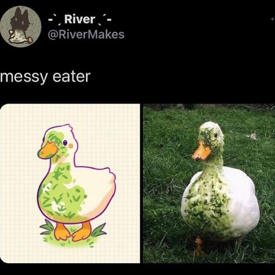 River @RiverMakes messy eater