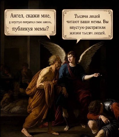 Ангел, скажи мне, Тысячи людей 4 я впустую потратил свою жизнь, читают ваши мемы. Вы впустую растратили публикуя мемы? жизни тысяч людей.