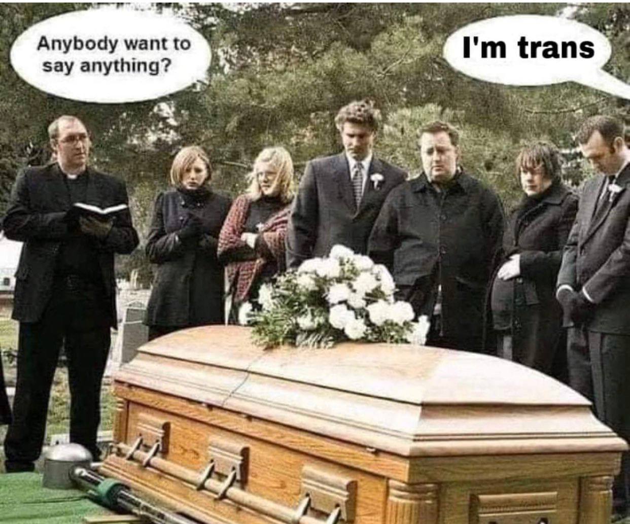 Anybody want to trans say anything? 3