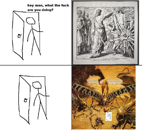 hey man, what the fuck are you doing? AS