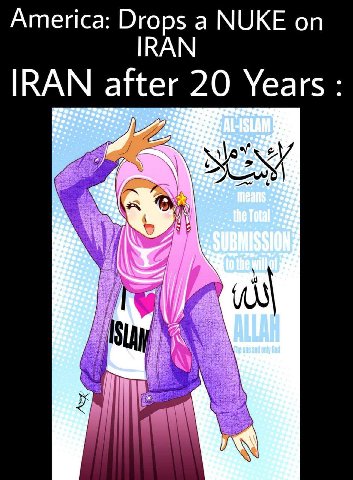 America: Drops a NUKE IRAN IRAN after 20 Years
