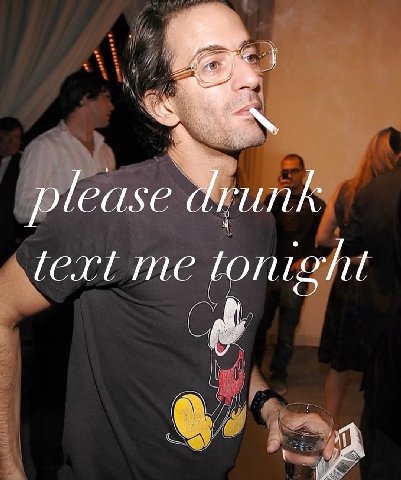 please drunk me tonight