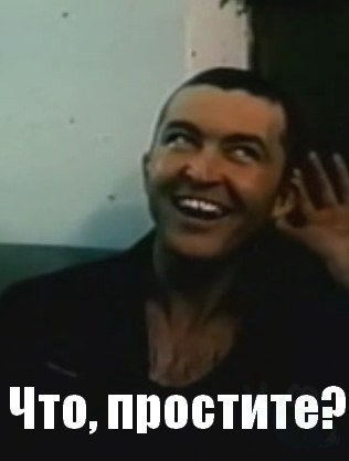 Что, простите?