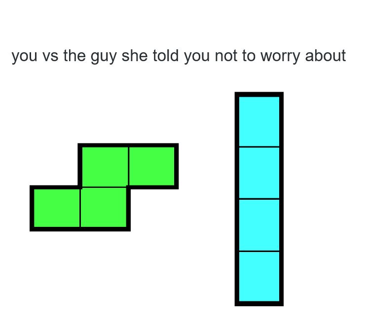 you the guy she told you not to worry about