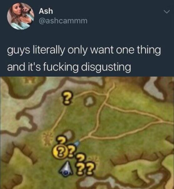 Ash guys literally only want one thing and it's fucking disgusting