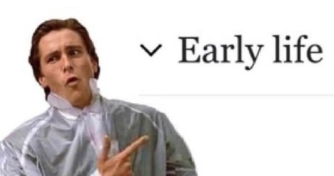 у Early life