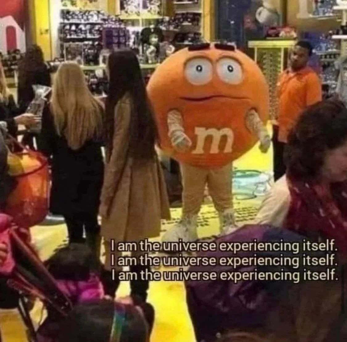 1? the universe изей ипруегье itself experiencing itself