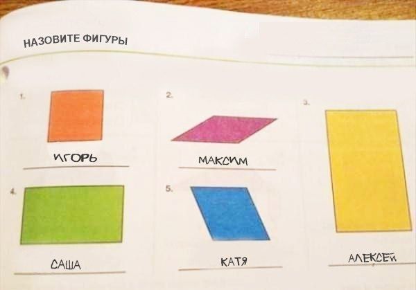 НАЗОВИТЕ ФИГУРЫ АЛЕКСЕМ