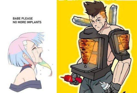 BABE PLEASE NO MORE IMPLANTS