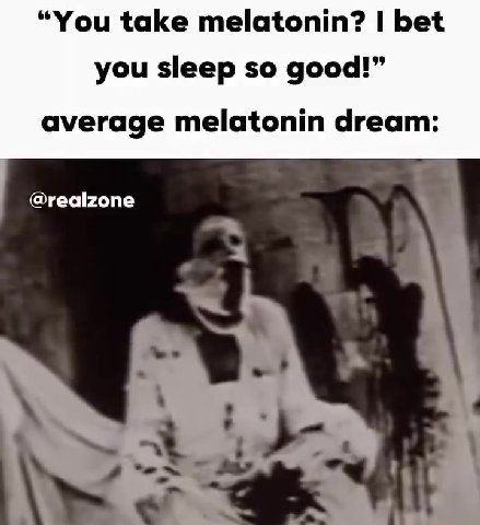 average melatonin dream: