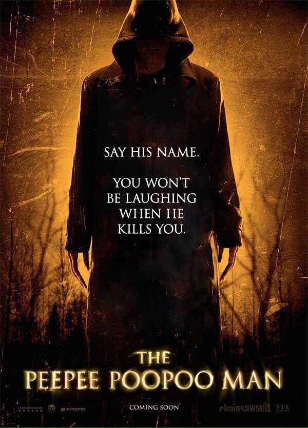 SAY HIS NAME. YOU WON'T WHEN HE 4 KILLS YOU. Be у 4 1 к РЕЕРЕЕ РООРОО МАМ COMING SOON”