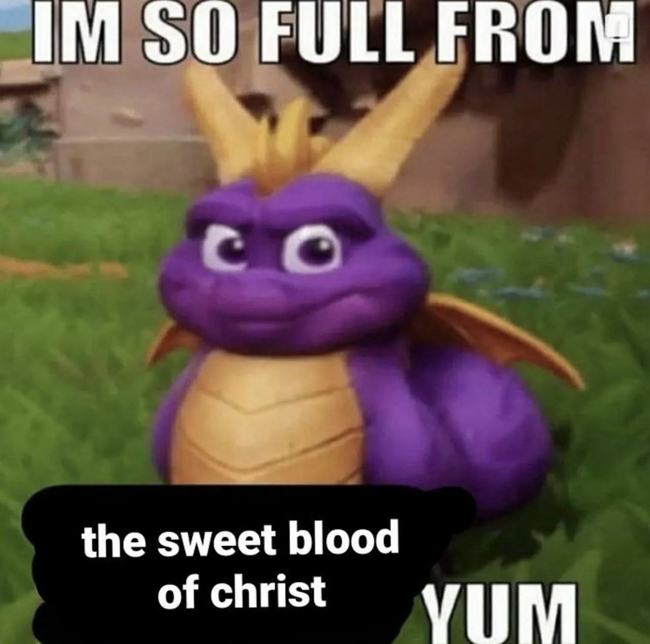 the sweet blood of christ