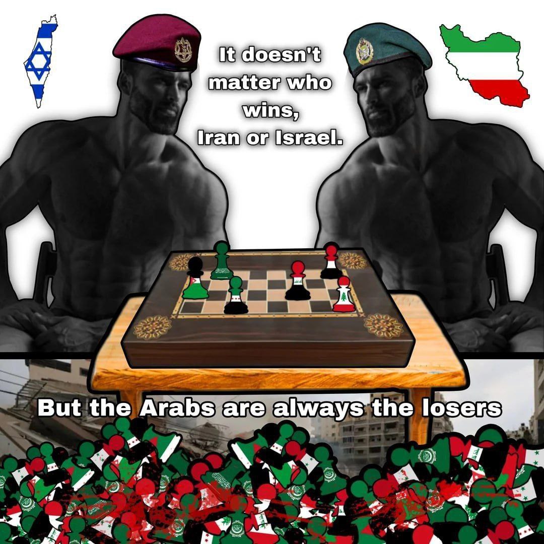 Iran_or, Israel But the Arabs are always the losers В A