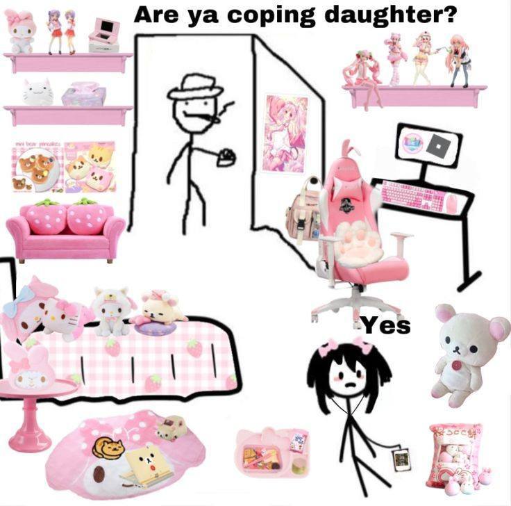 Are coping daughter? Mic Yes on 9)