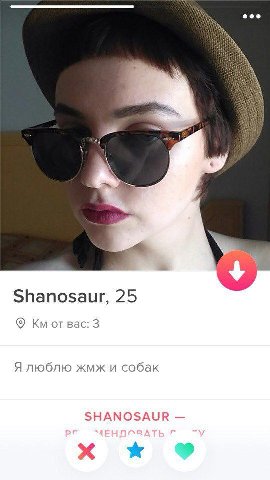 Shanosaur, 25 от вас: 3 Я люблю жмж и собак SHANOSAUR