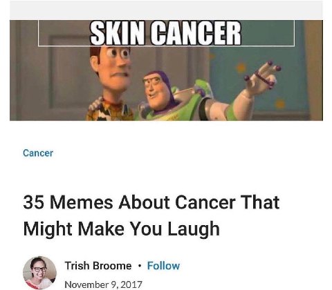 САНСЕВ у Cancer 35 Memes About Cancer That Might Make You Laugh Trish Broome Follow November 9, 2017