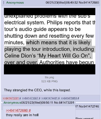 Anonymous 06/21/23(Wed)08:49:52 No.641472680 electrical system. Philips reports that tour’s audio guide appears to be shutting down and resetting every few minutes, which means that it is likely playi