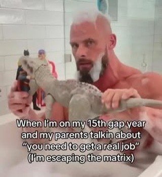 When my loth дар year and my parents talkin about “you a real job" theimatrix)