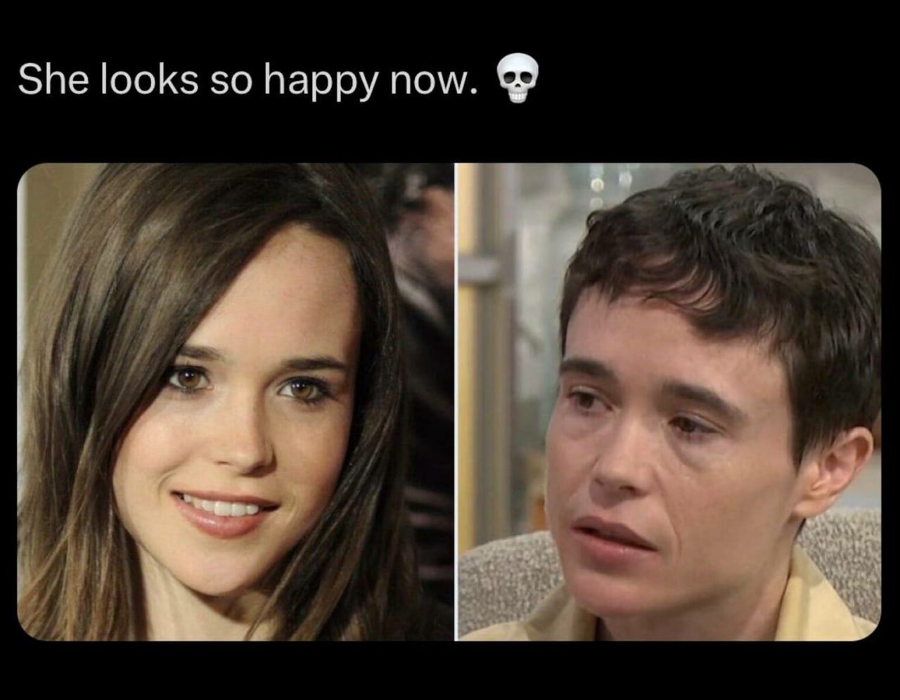 She looks so happy now act