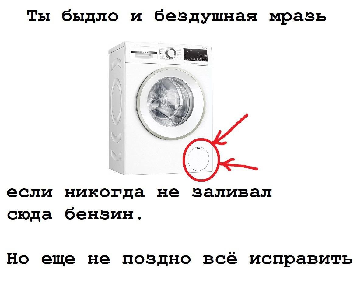 Ты быдло и бездушная мразь если никогда не заливал сюда бензин. Но еще не поздно всё исправить